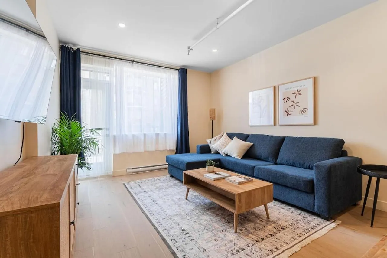 Apartment 2Br Downtown Suite With Balcony Montreal